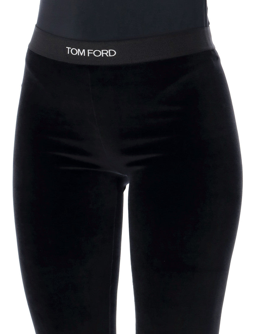 Black Skinny Elasticated Pants 4