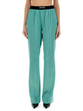 Turquoise  Relaxed Pyjamas Pants 1