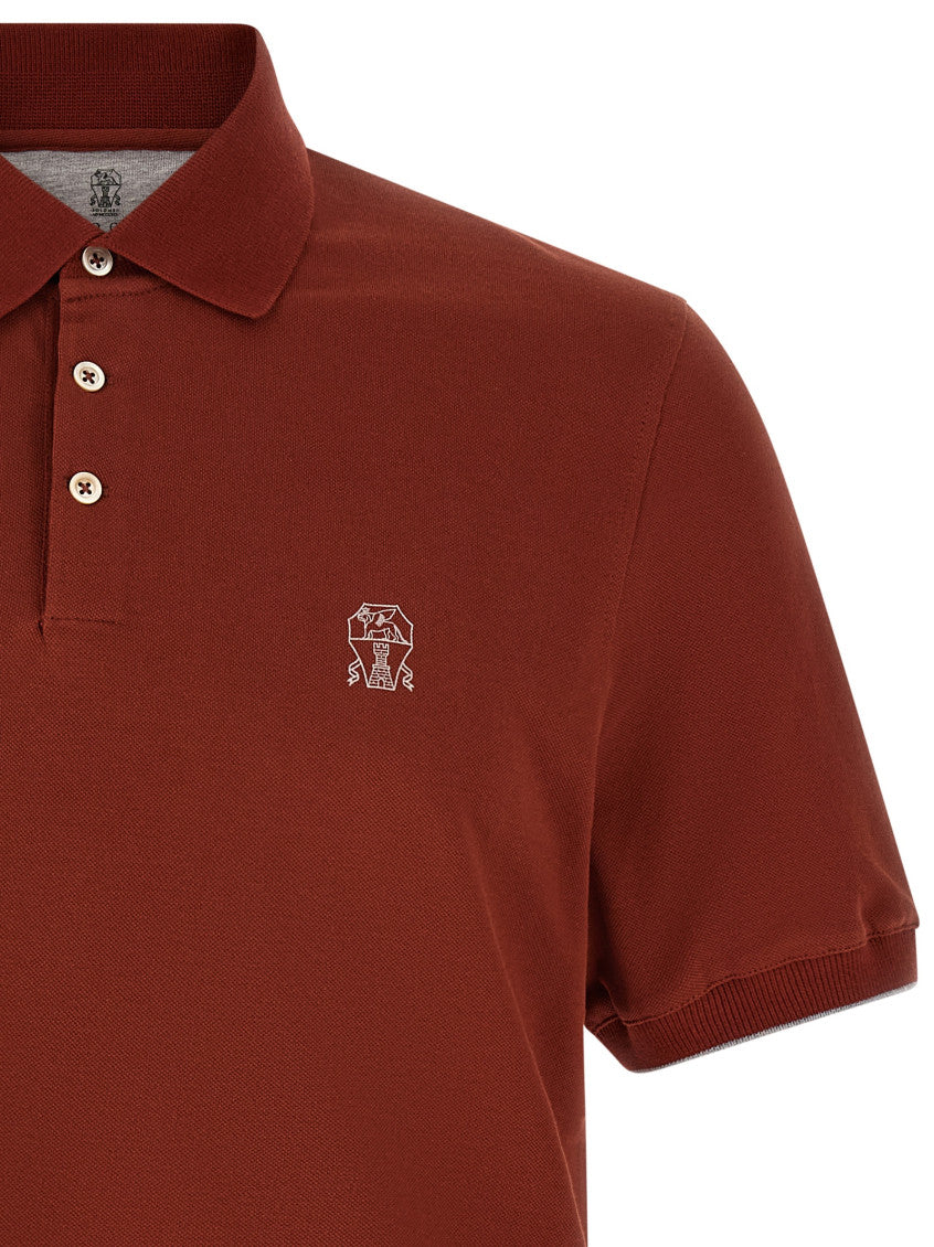 Red Shirt Collar Polo 3
