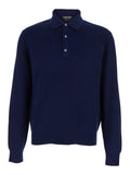 Blue Shirt Collar Polo 1
