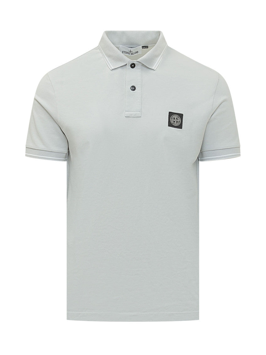 Light Grey Logo Polo 1