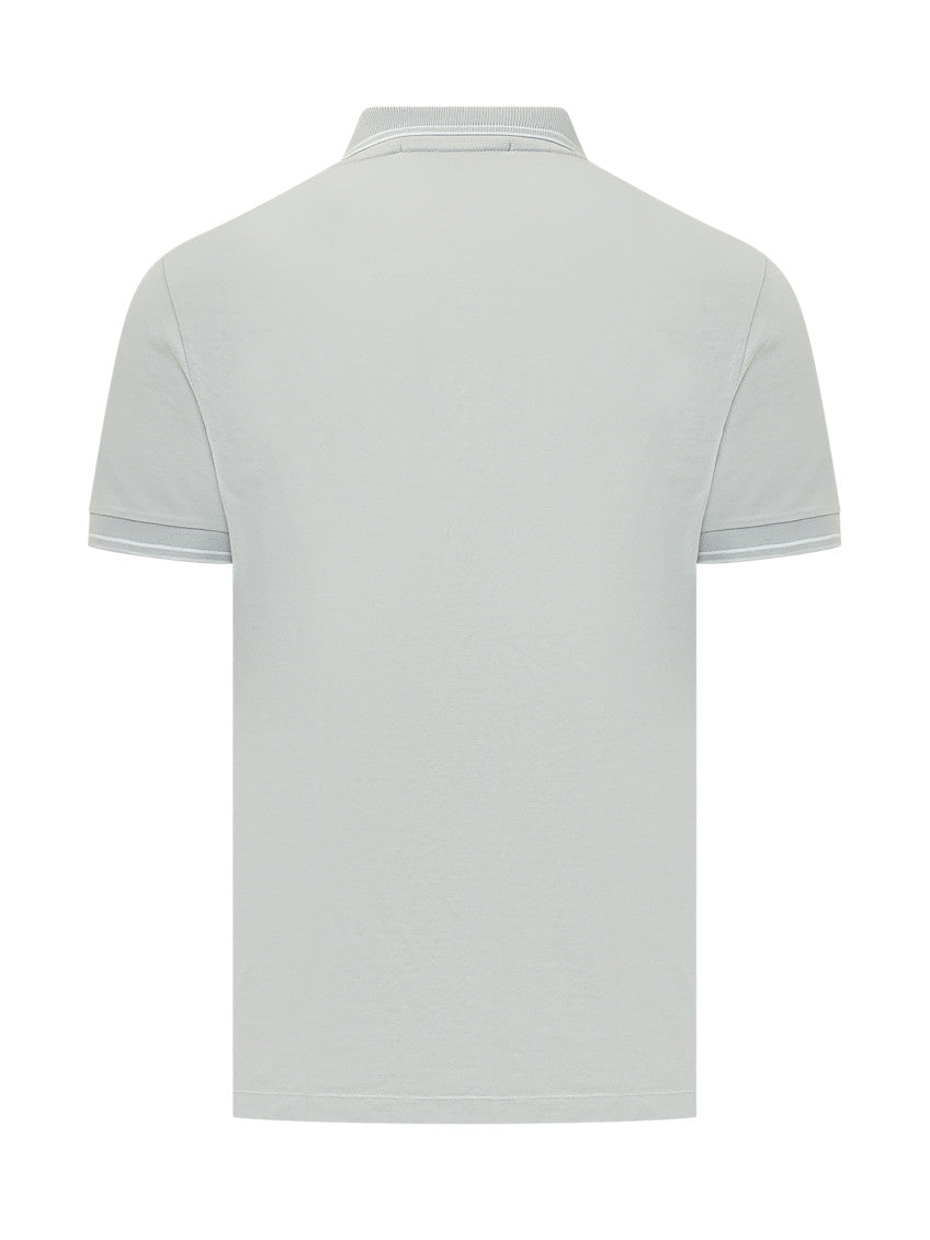 Light Grey Logo Polo 2