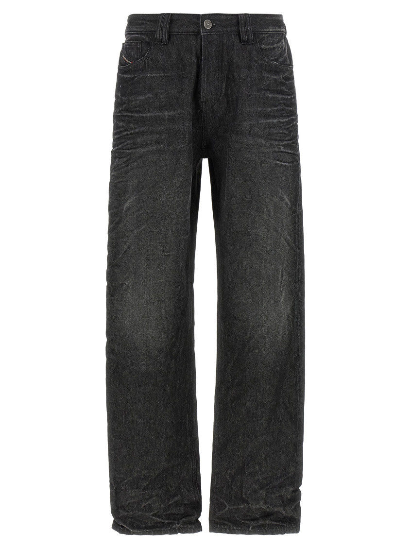 Dark Grey Relaxed Jeans 1