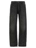Dark Grey Relaxed Jeans 1
