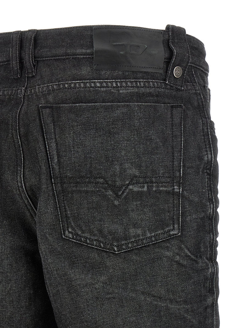 Dark Grey Relaxed Jeans 4