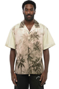 Beige Graphic Print Shirt 1