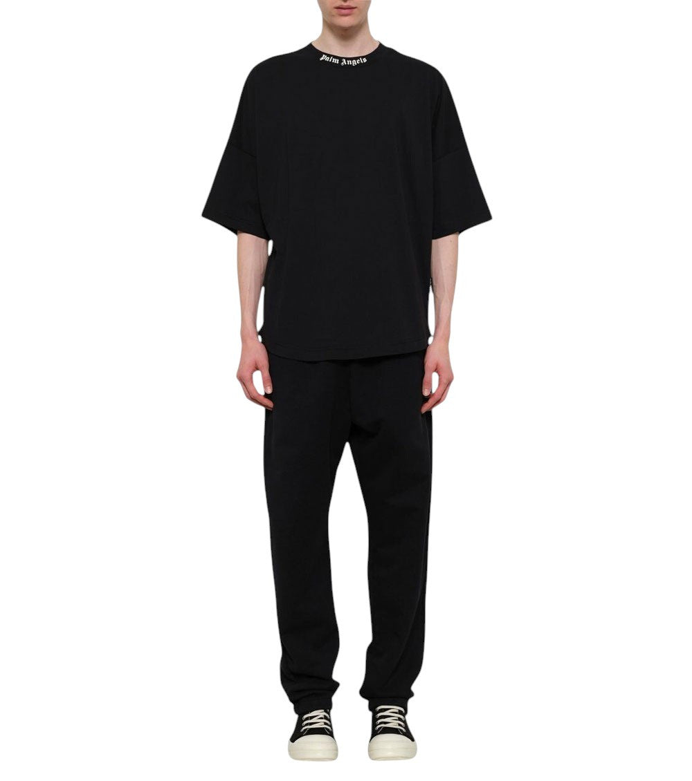 Black Oversized Logo T-Shirt 2