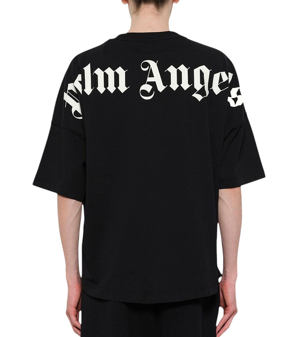 Black Oversized Logo T-Shirt 4
