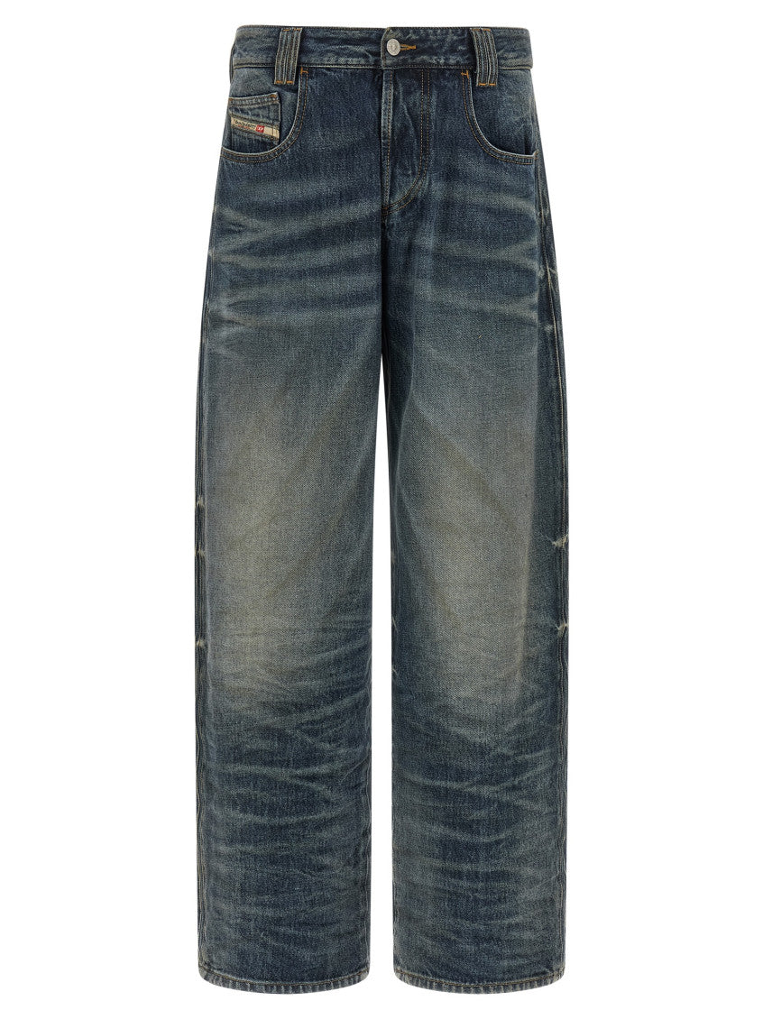 Blue High Rise Jeans 1
