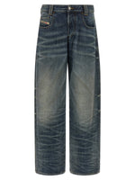 Blue High Rise Jeans 1