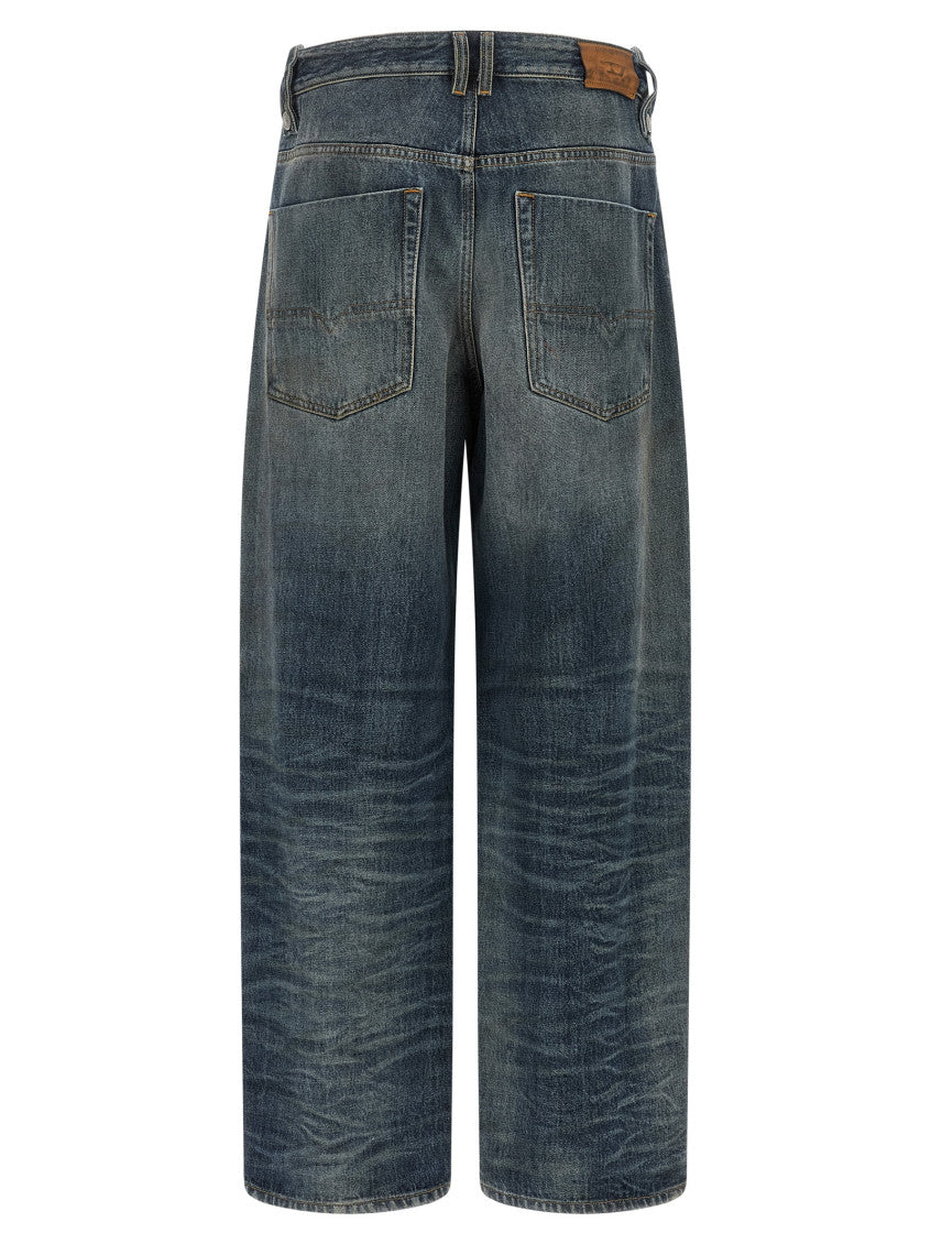 Blue High Rise Jeans 2