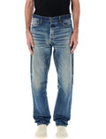 Blue Mid Rise Jeans 1