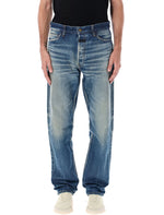 Blue Mid Rise Jeans 1
