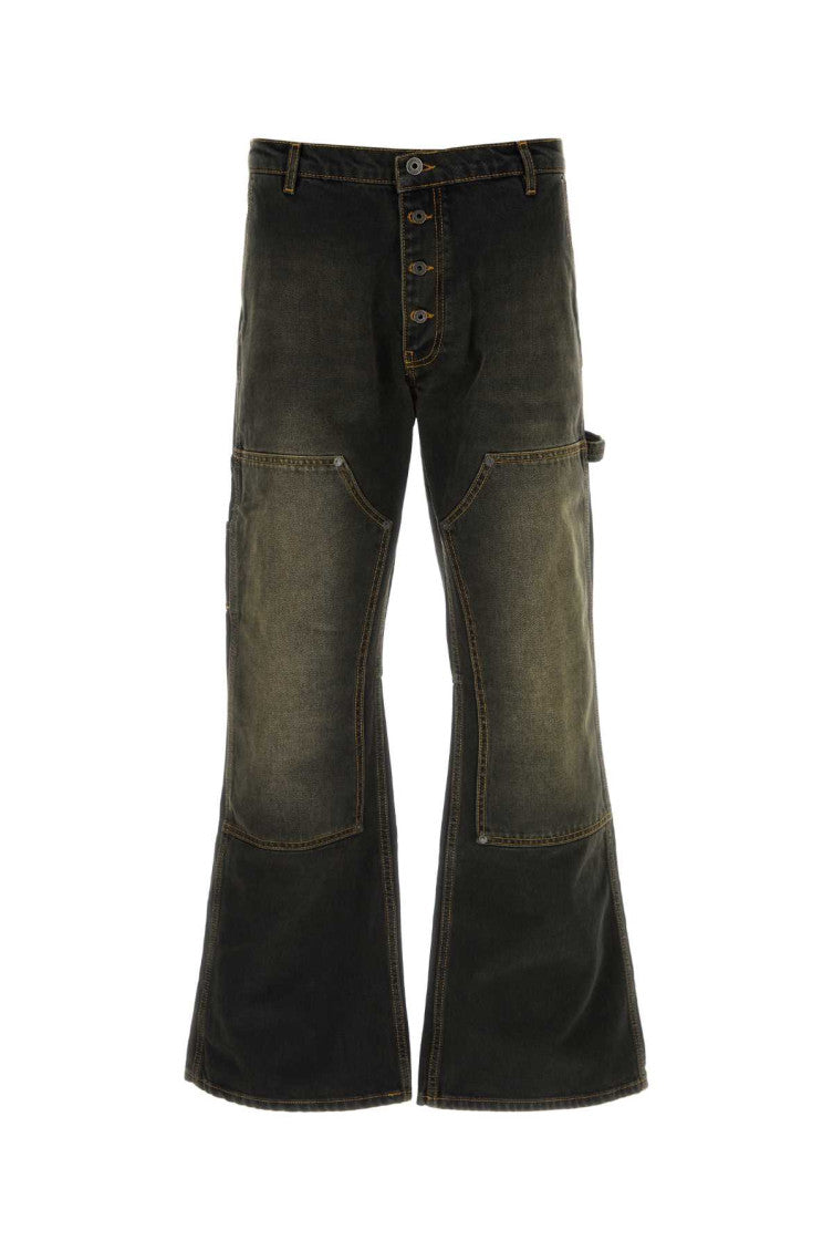 Black Mid Rise Jeans 1