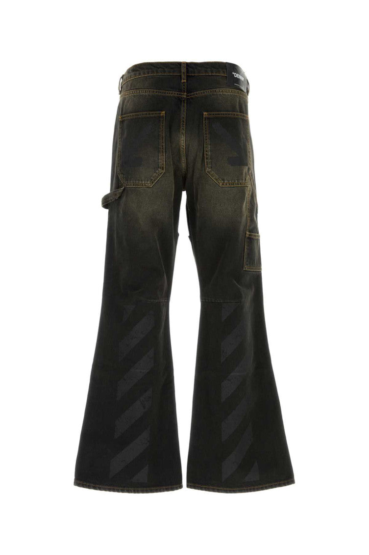 Black Mid Rise Jeans 2