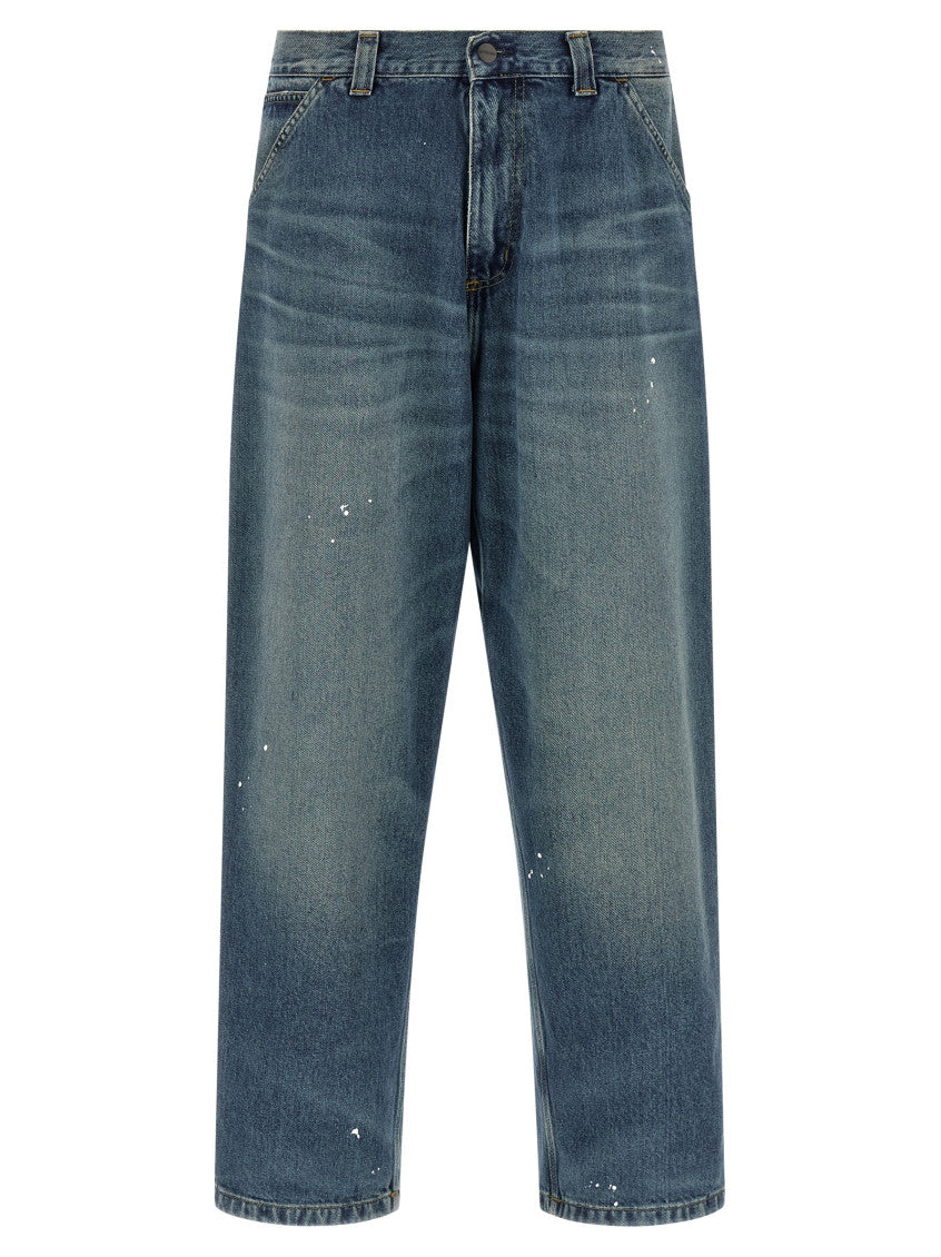Blue Mid Rise Jeans 1