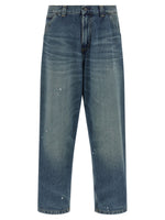 Blue Mid Rise Jeans 1