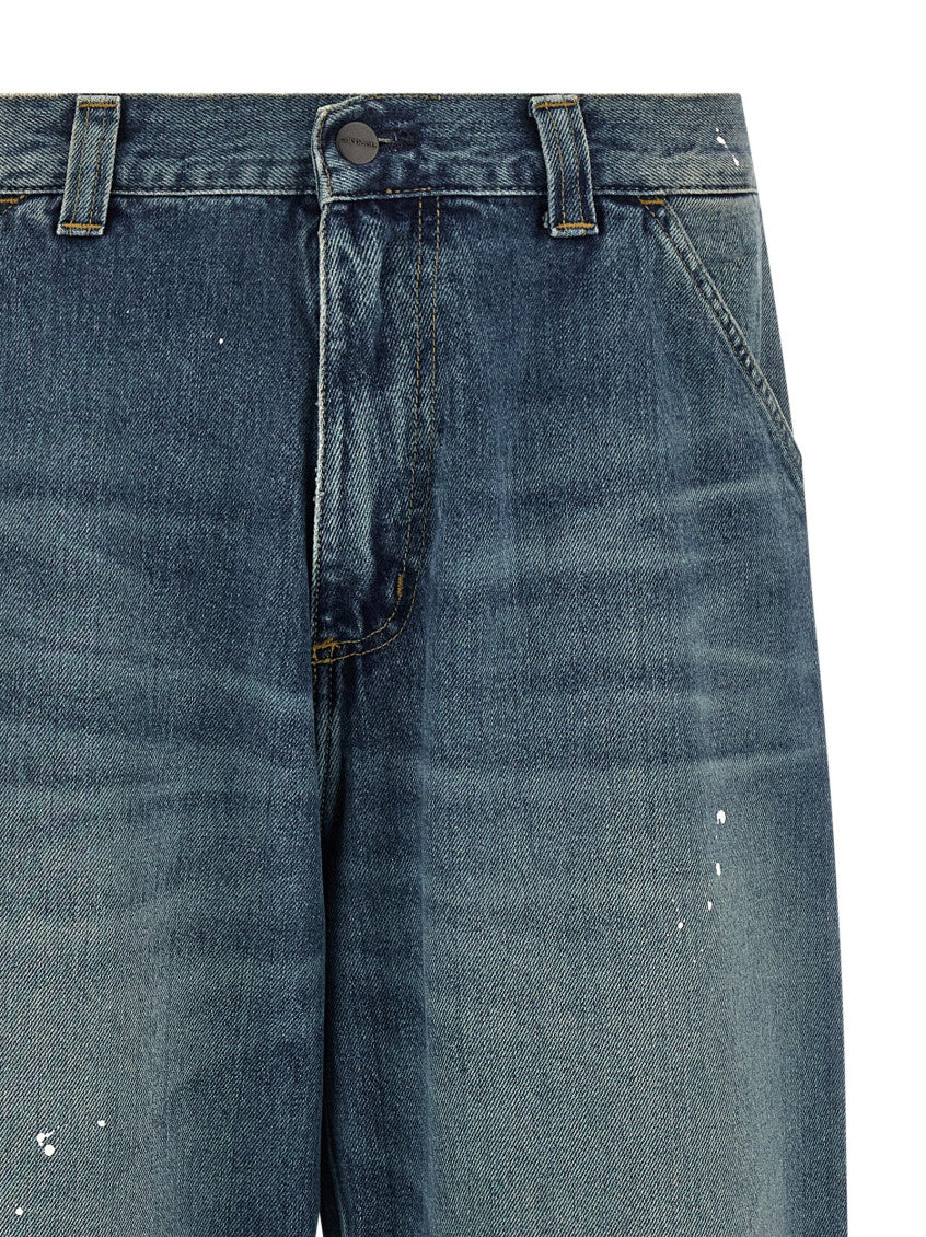 Blue Mid Rise Jeans 3