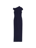 Blue One Shoulder Maxi Dress 1