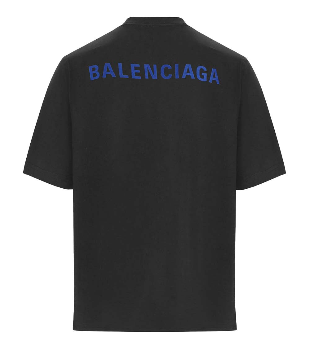 Black Crew Neck T-Shirt 2