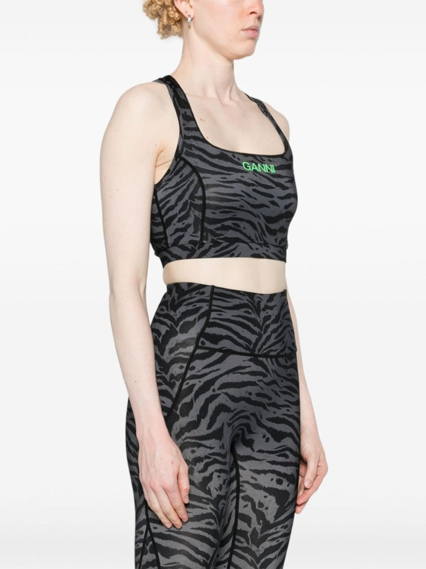Grey Zebra Print Top 3