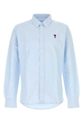 Light Blue Embroidered Logo Shirt 1