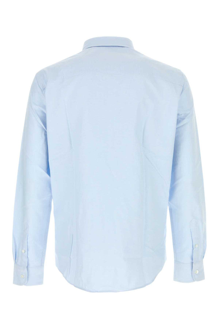 Light Blue Embroidered Logo Shirt 2