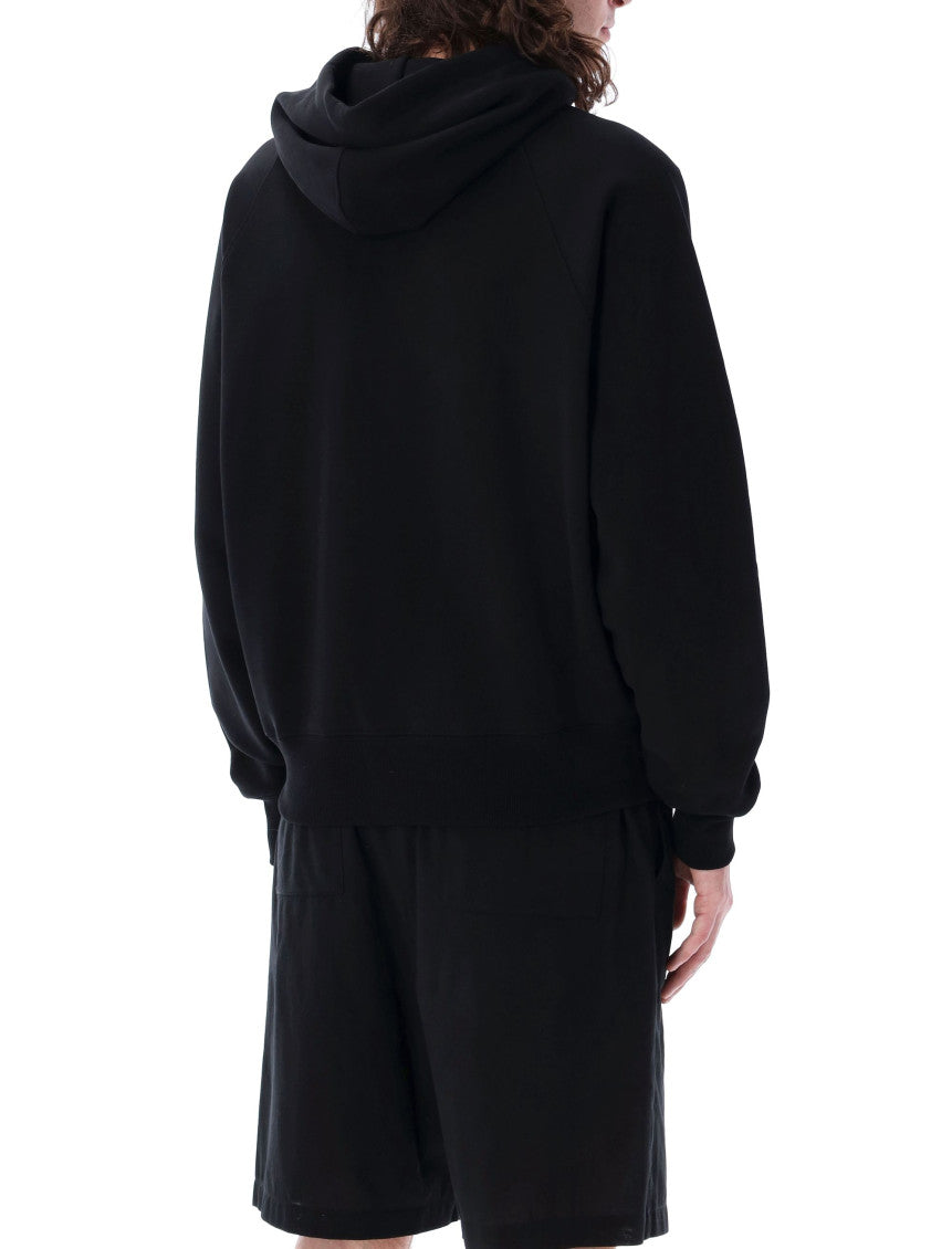 Black Print Logo Hoodie 2
