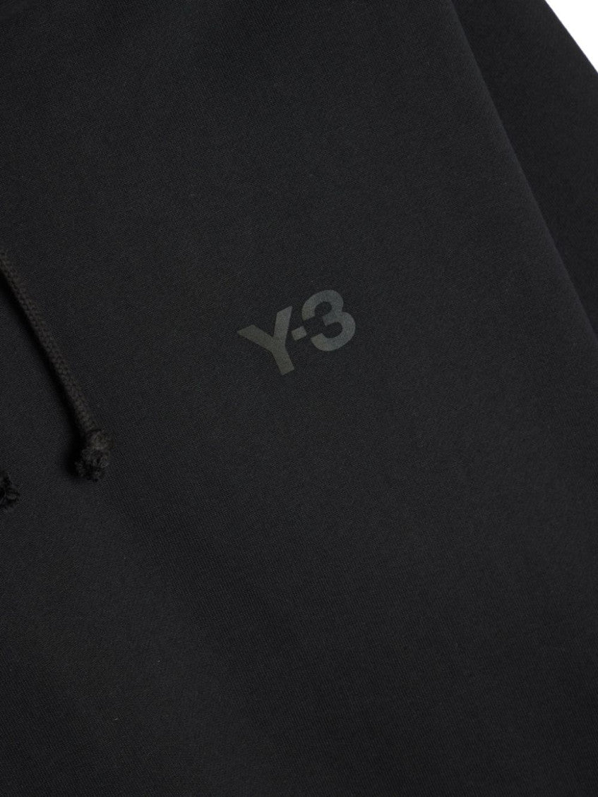 Black Embossed Logo Hoodie 4