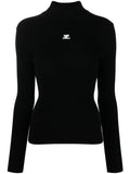 Black Turtleneck Sweater 1