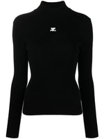 Black Turtleneck Sweater 1