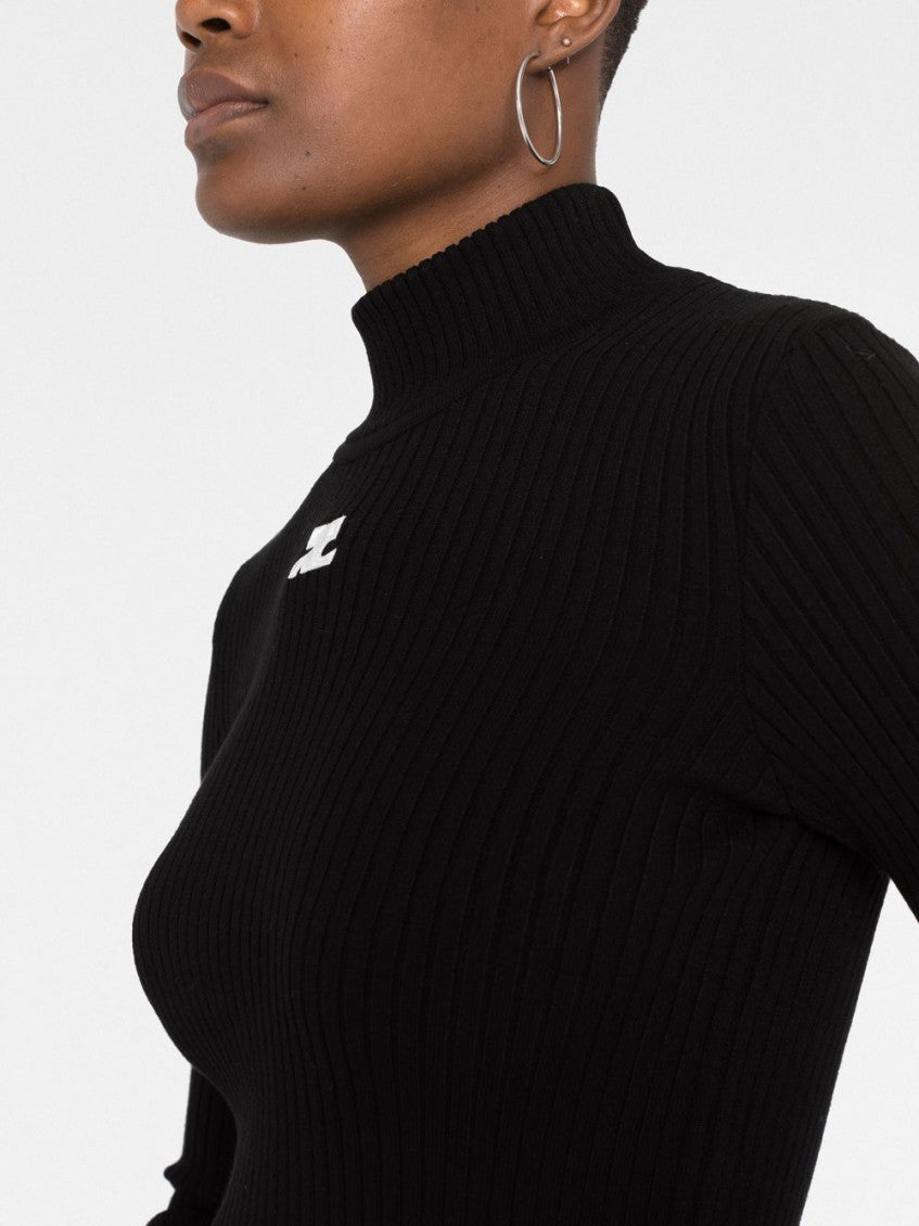 Black Turtleneck Sweater 2