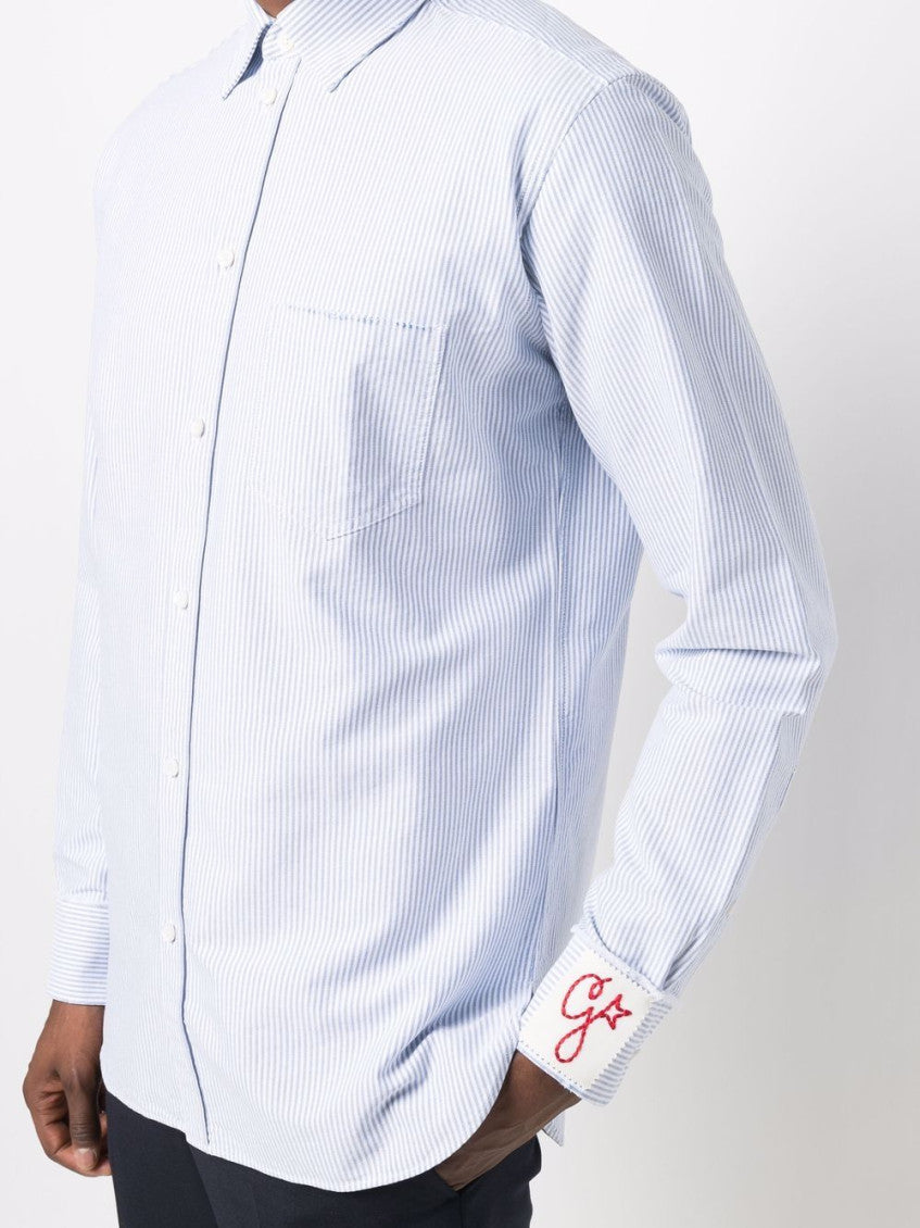 Light Blue Logo Patch Shirt 3