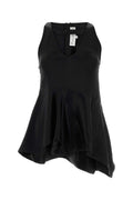 Black V Neck Top 1