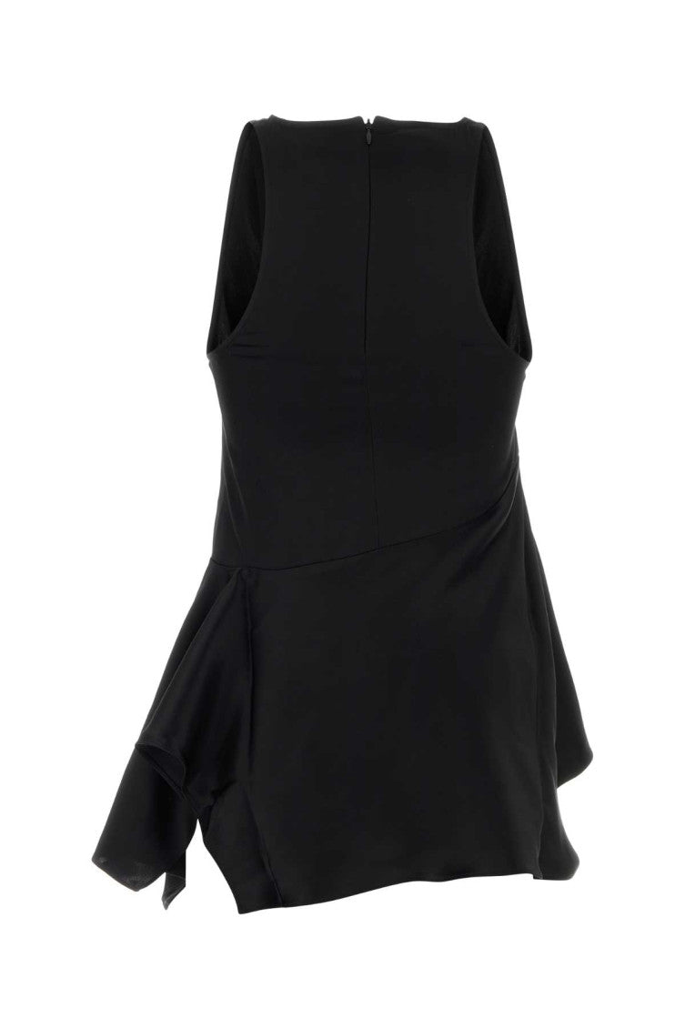 Black V Neck Top 2