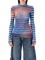 Light Blue Crewneck Top 1