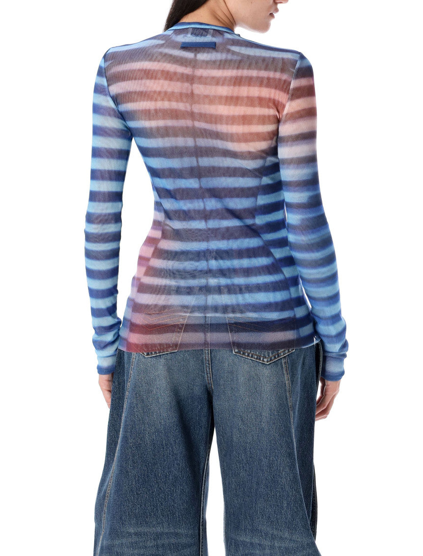 Light Blue Crewneck Top 2