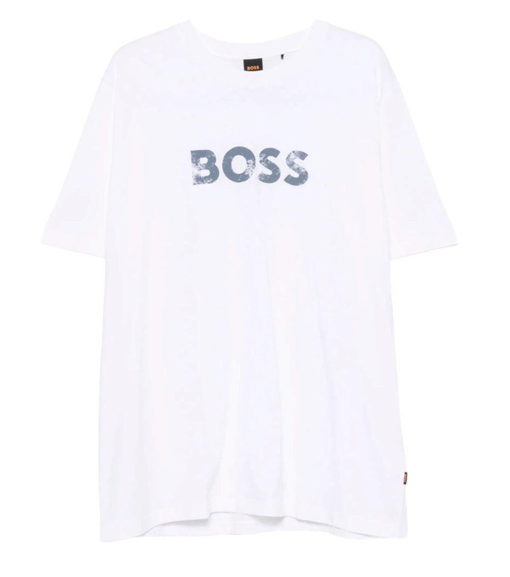 White Graphic Logo T-Shirt 1