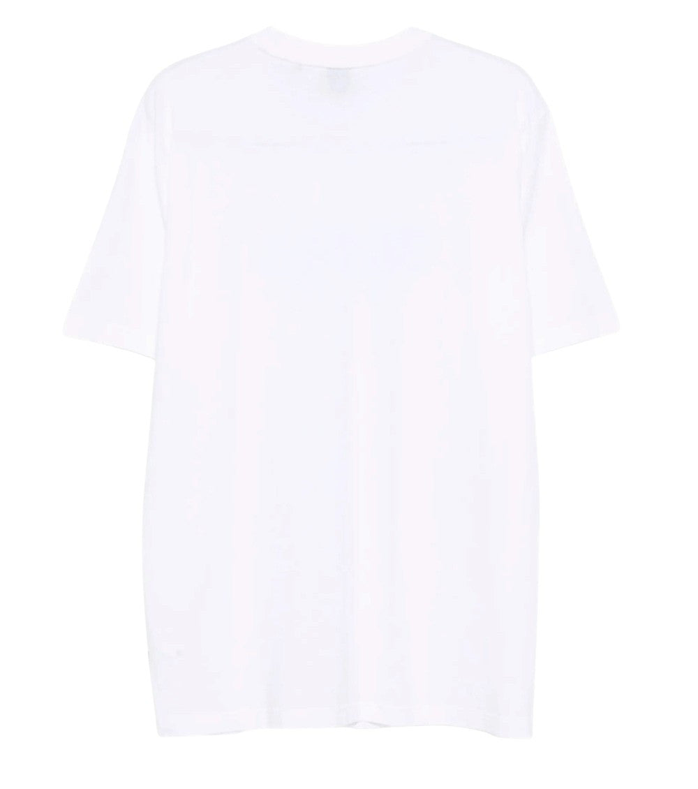 White Graphic Logo T-Shirt 2