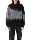 Black Tie-Dye Hoodie 1