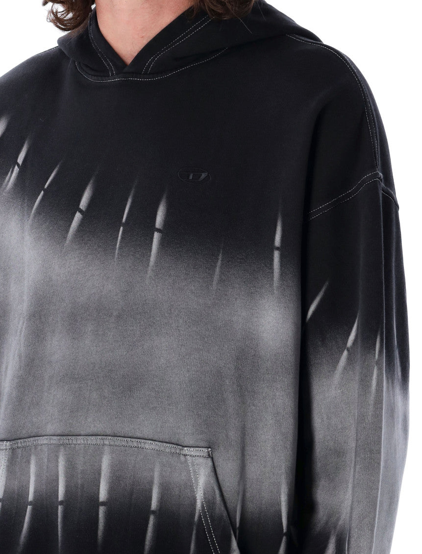 Black Tie-Dye Hoodie 3