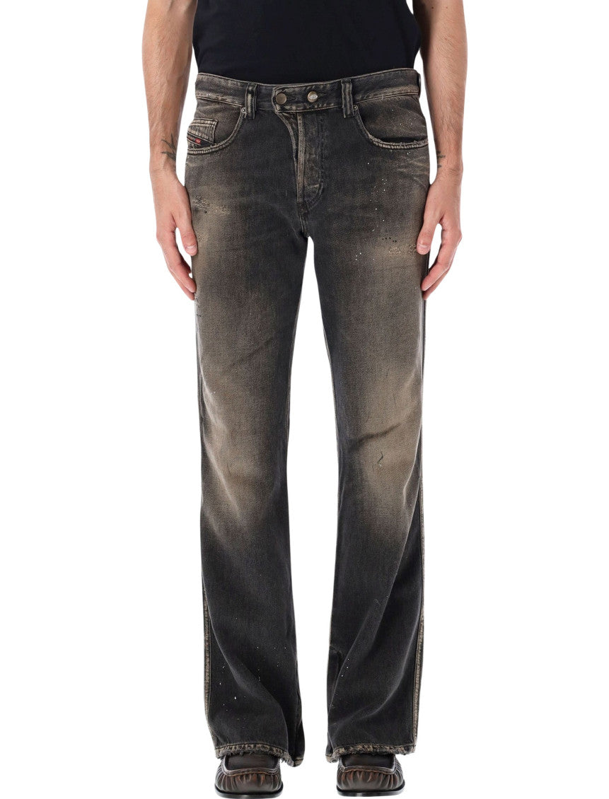 Black Mid Rise Jeans 1