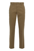 Beige Slim Chino Trousers 1