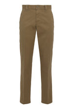 Beige Slim Chino Trousers 1