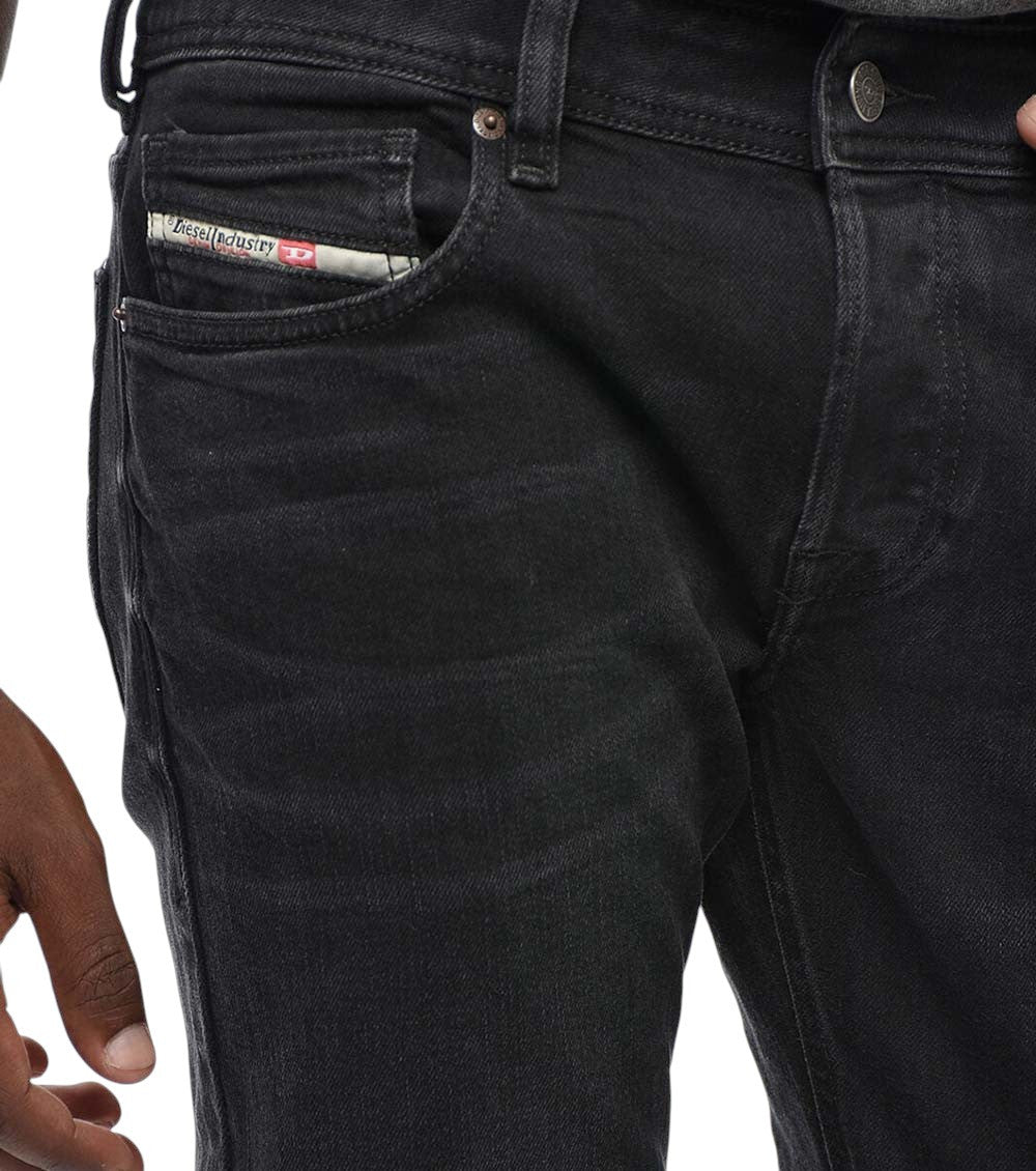Black Slim Low Rise Jeans 3