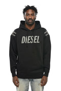 Black Regular Logo Hoodie 1