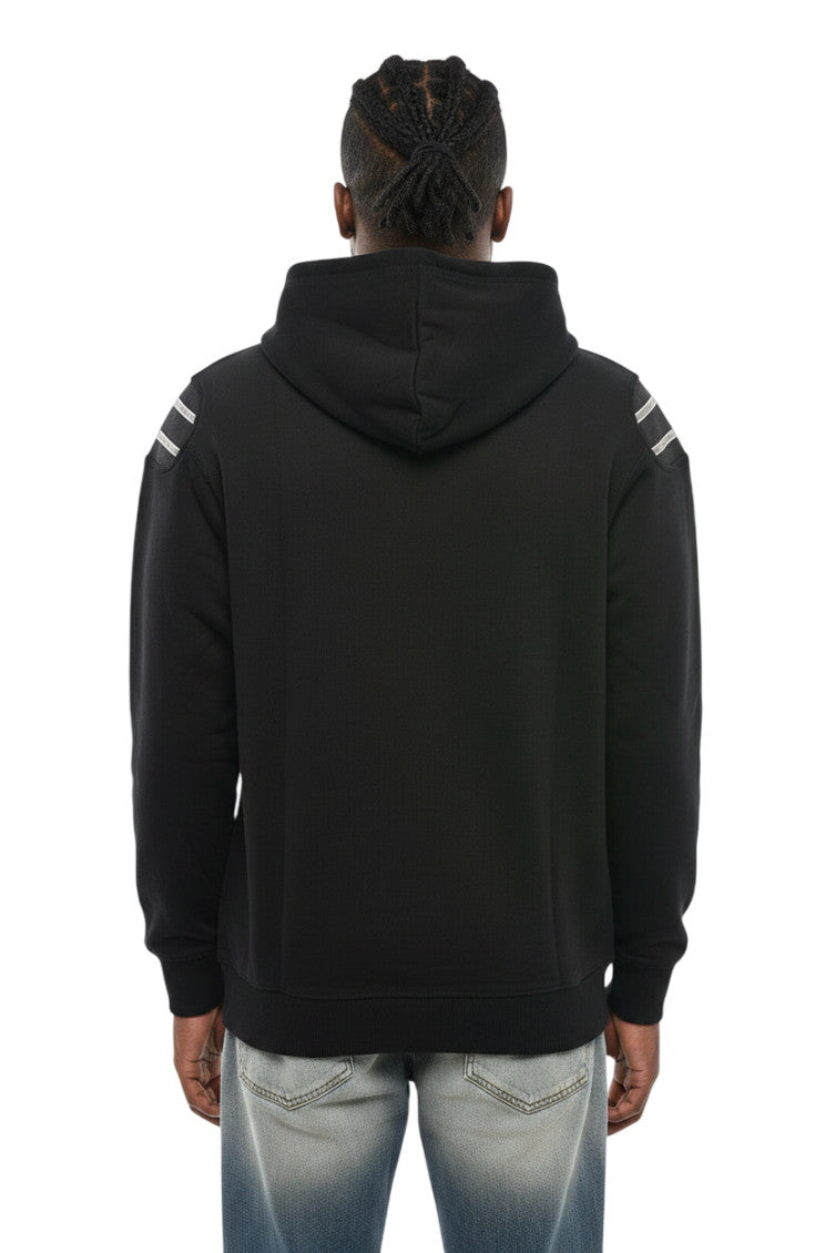 Black Regular Logo Hoodie 2