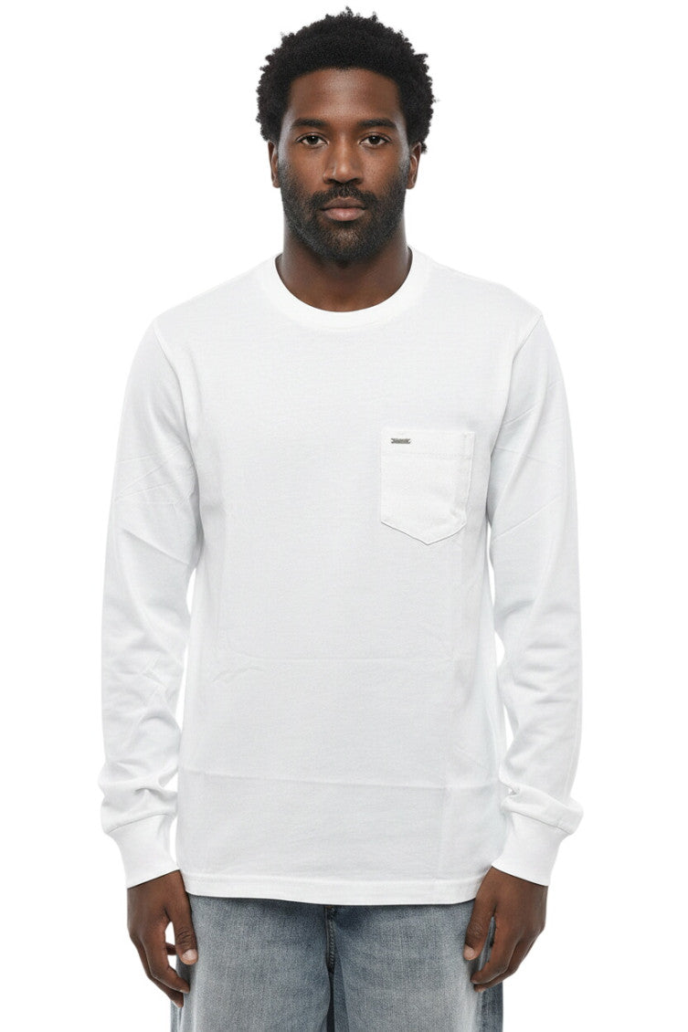 White Full Sleeves T-Shirt 1