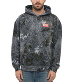Blue Tie-Dye Relaxed Hoodie 1