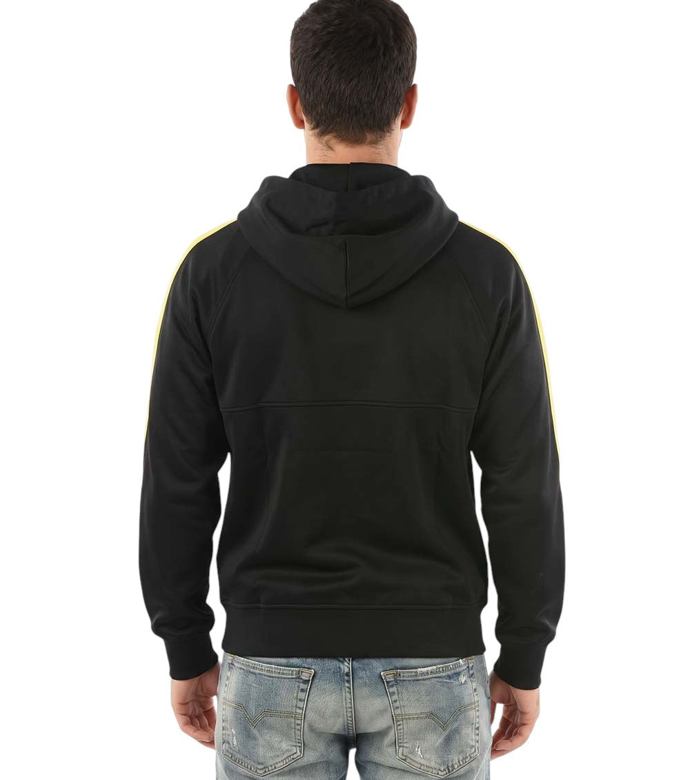 Black Zip Up Logo Hoodie 2